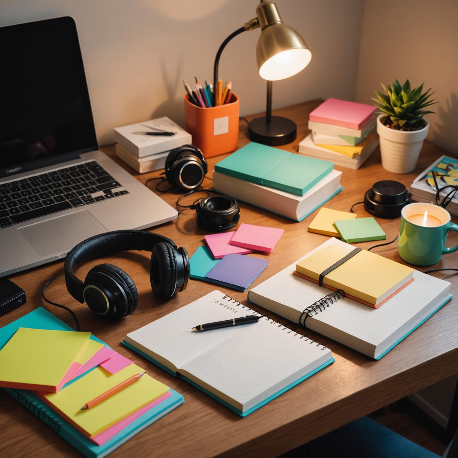 Motivational study workspace